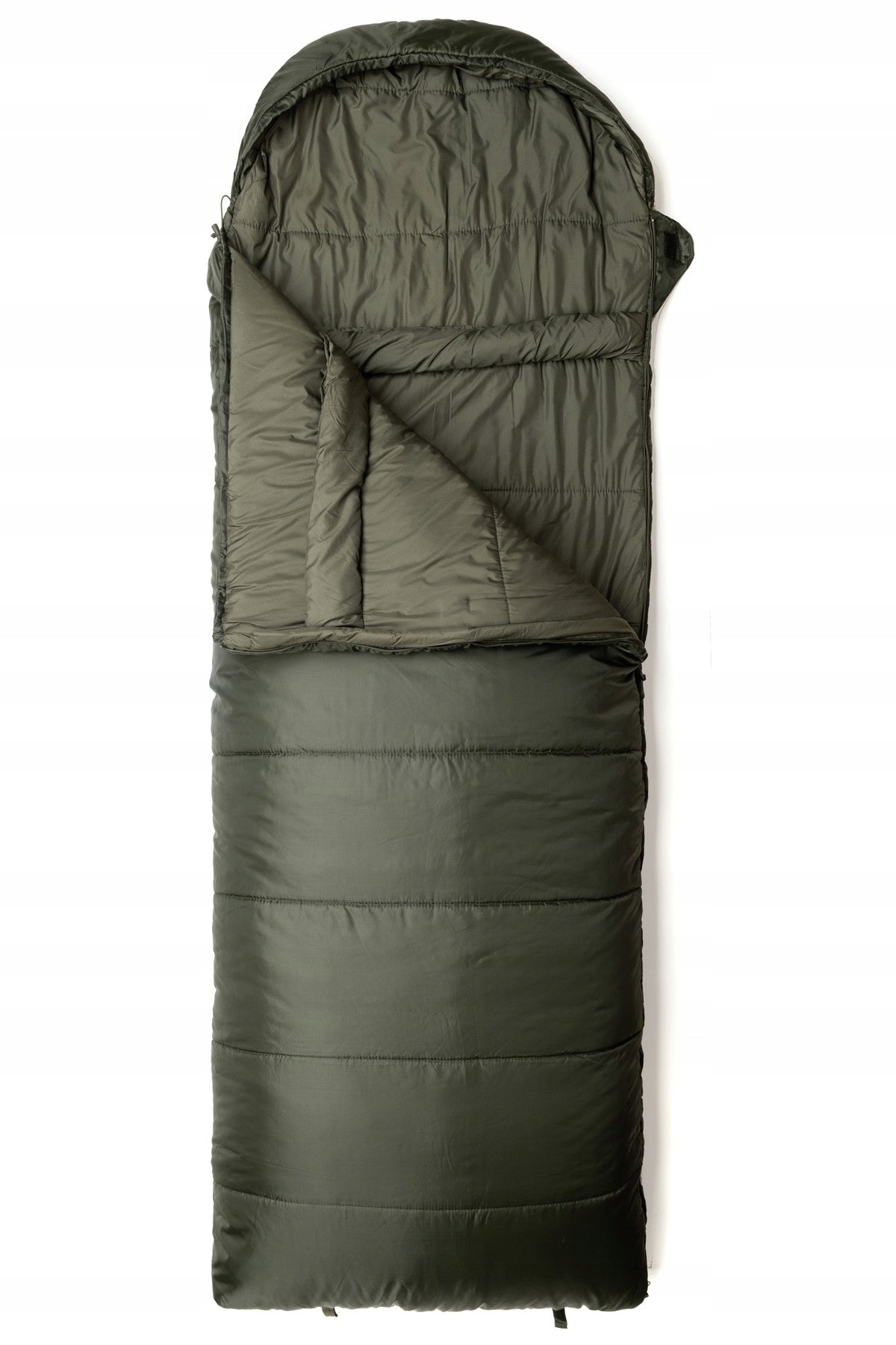 Sleeping bag Snugpak Navigator olive for left-handed right