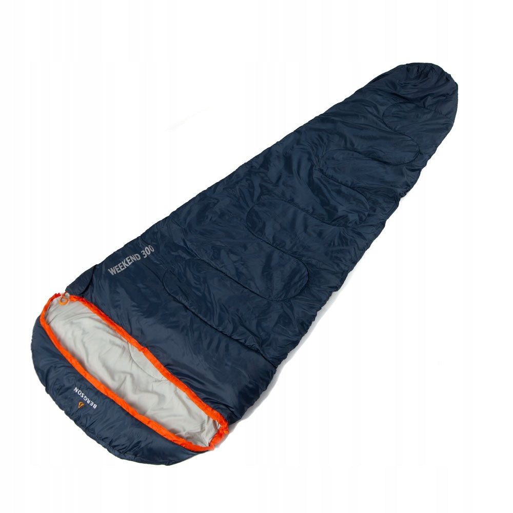 Sleeping bag mummy Bergson WEEKEND 300 NAVY