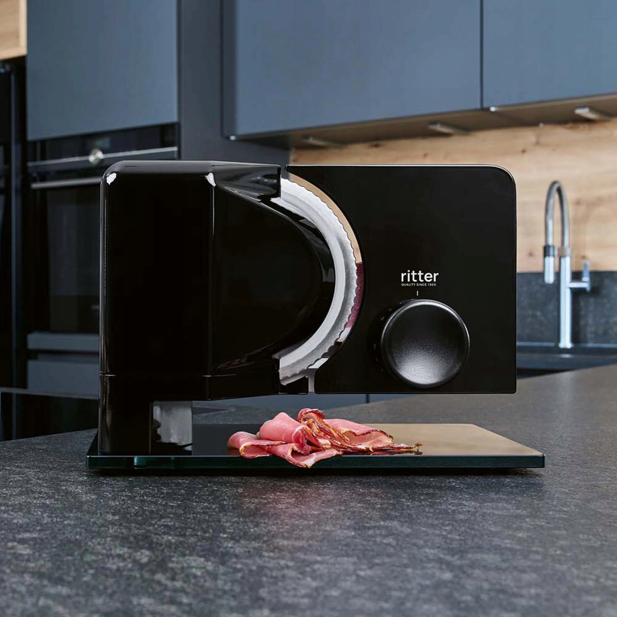 Slicer Ritter Sinus 2 black glass base Manufacturer code 528051