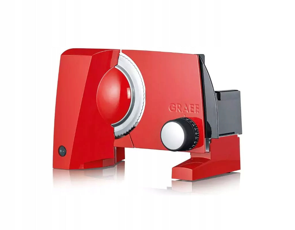 Slicer for bread and cold cuts Graef S10003 Sliced Kitchen red