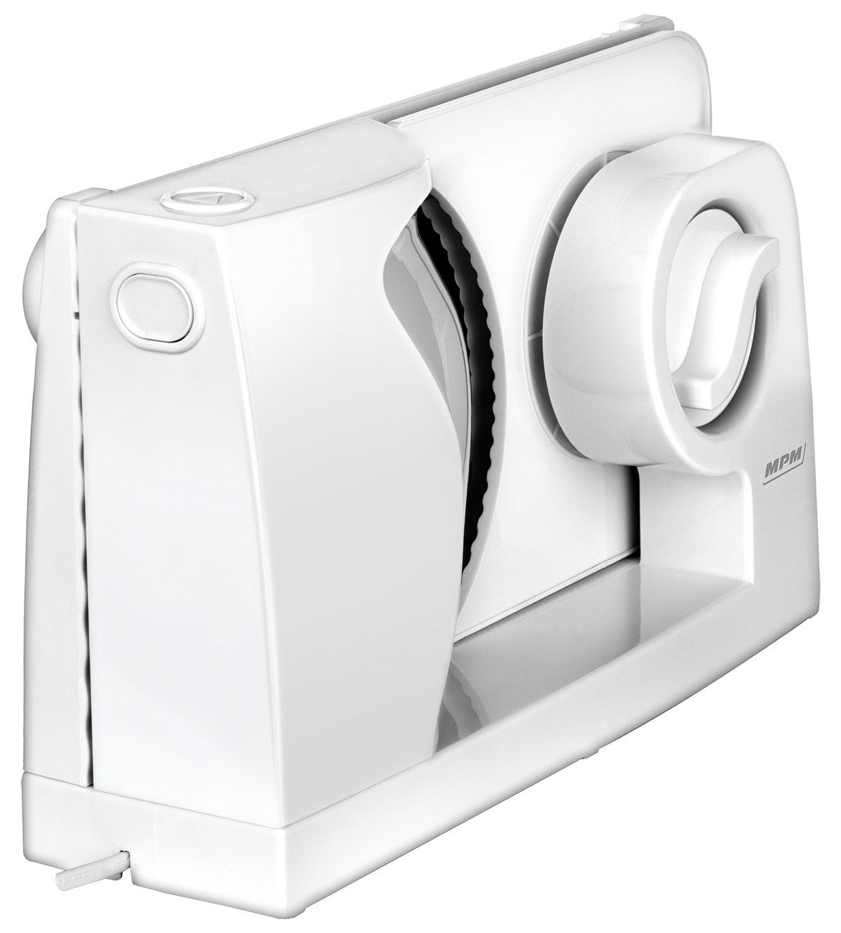 Slicer for bread cheese cold cuts MKR-05 strong 150W Dominant color white