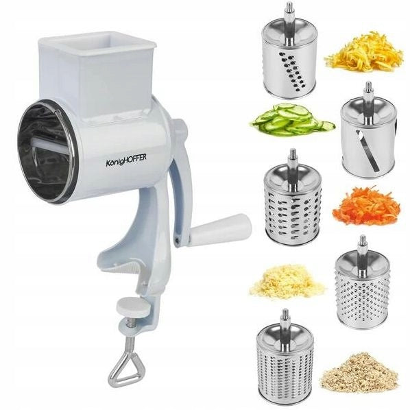 Slicer manual vegetable slicer 5 blades