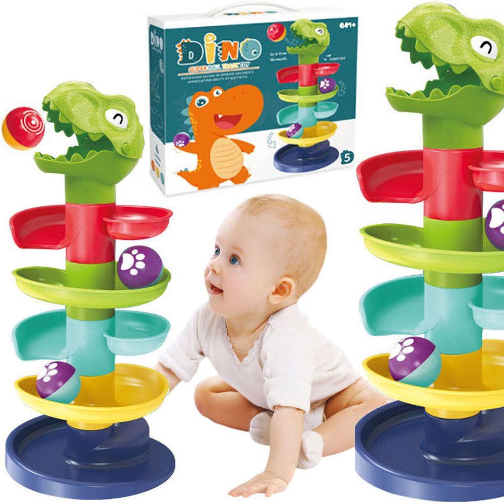 Slide for balls ball tower with balls toy for toddlers