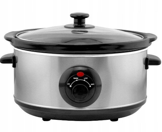 Slow Cooker 200W 3,5l Ceramic Bowl Black 3 Modes