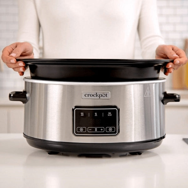 Slow Cooker CrockPot Digital Electric Pot 3,5l - induction bowl +RECIPES Manufacturer code 5060569674826