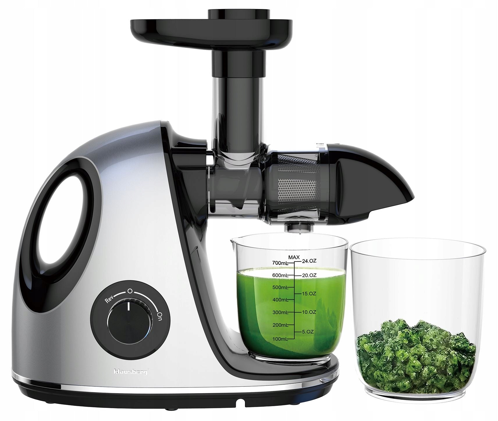 Slow Juicer 150W Fruit Vegetable Juice COLD PRESS KLAUSBERG 7863