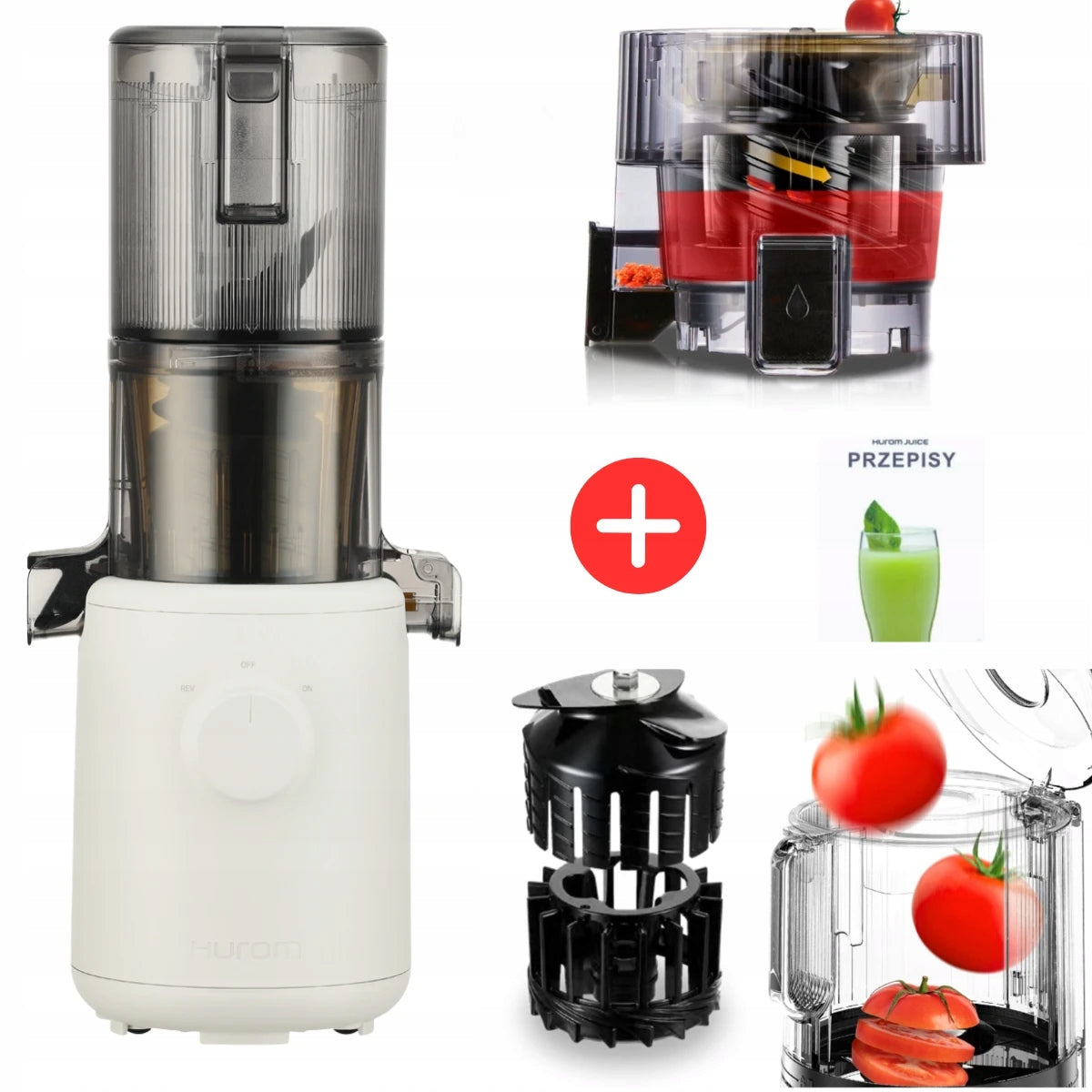 Slow juicer Hurom H310A White marble