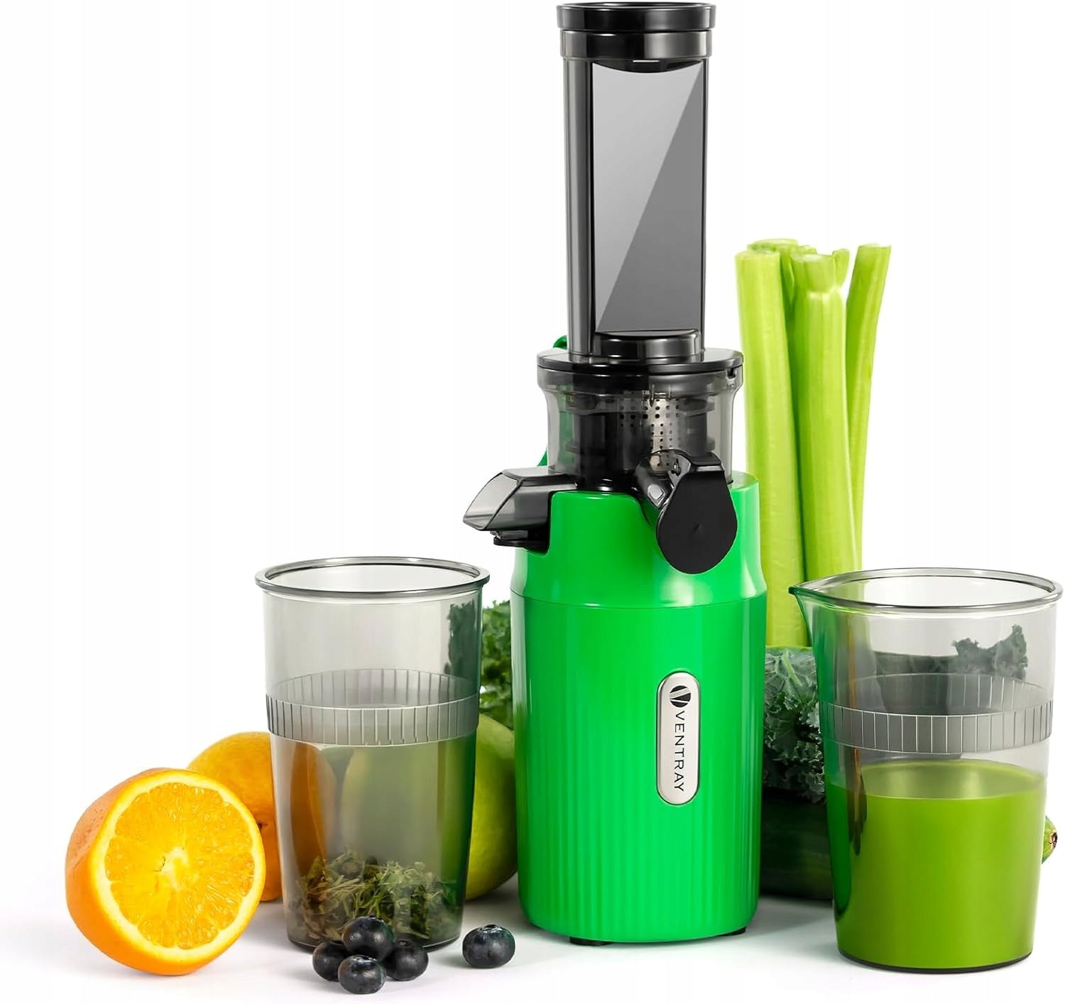 Slow juicer Ventray Essential Ginnie BPA-free green