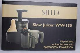 Slow juicer for vegetables and fruits Stella