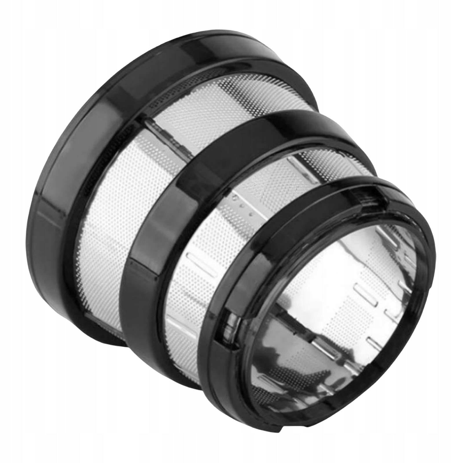Slow-turn juicer Strainer with fine eyelets Filter Juicer on Dominant color black