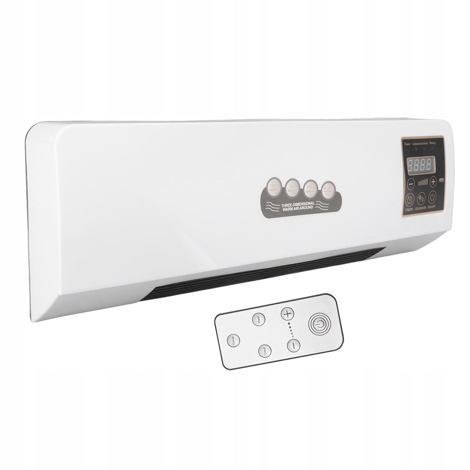 Small Air Conditioning Heater Portable Wall Mounted Air Conditioning Hot 3P Dominant color multicolor