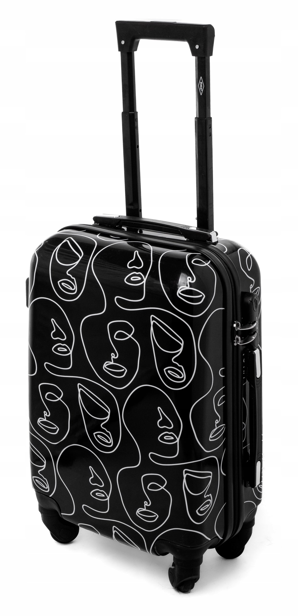 Small Cabin Suitcase TRAVEL BAG ON WHEELS ABS CABIN Manufacturer code 5188 L Mała