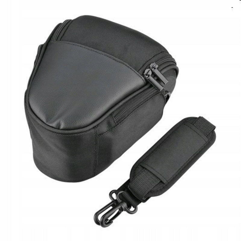Small Camera Photo Bag Camera Lens Shoulder Holster Color black