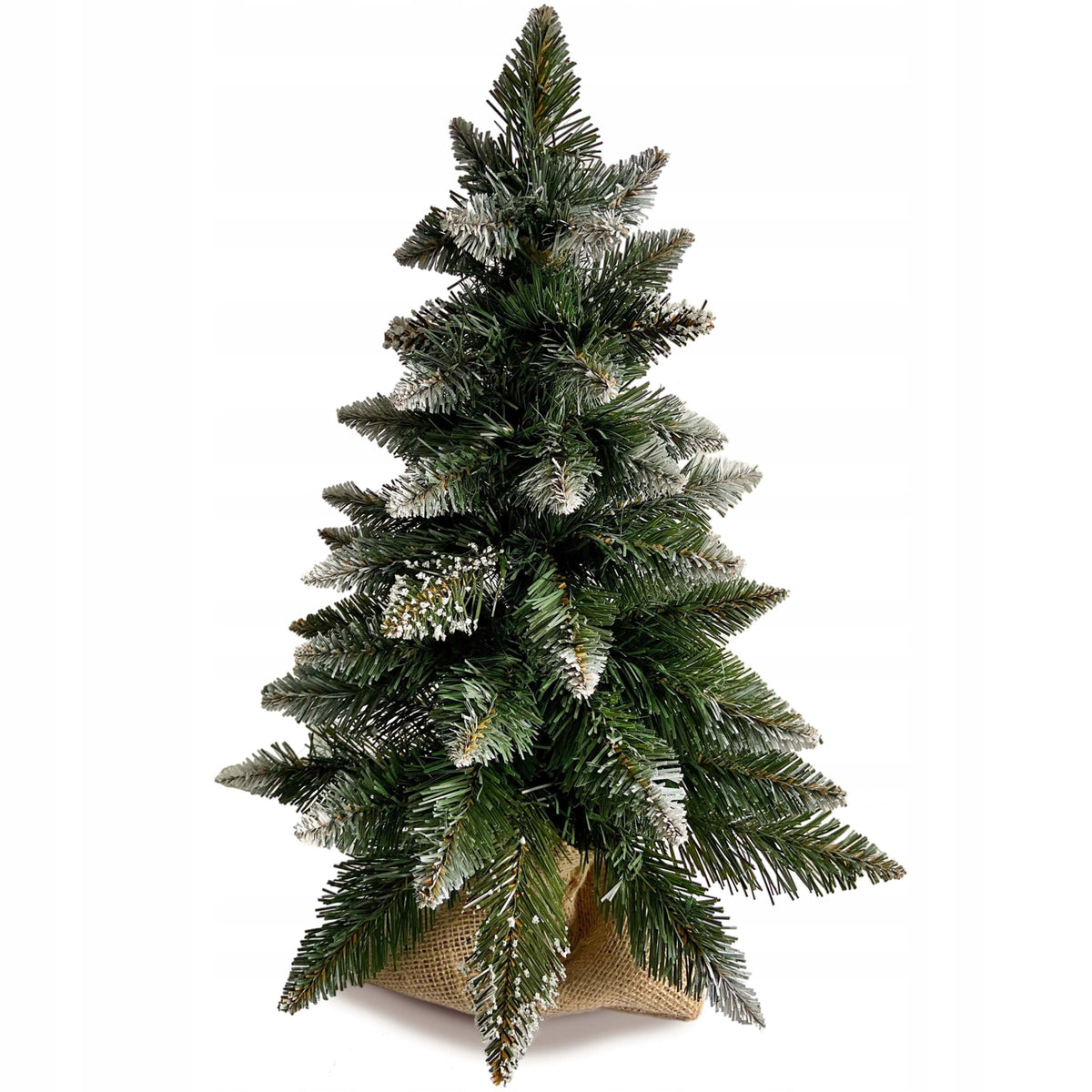 Small Christmas tree artificial Alpine PINE PREMIUM 60cm jute plastic stand EAN (GTIN) 5905515330381
