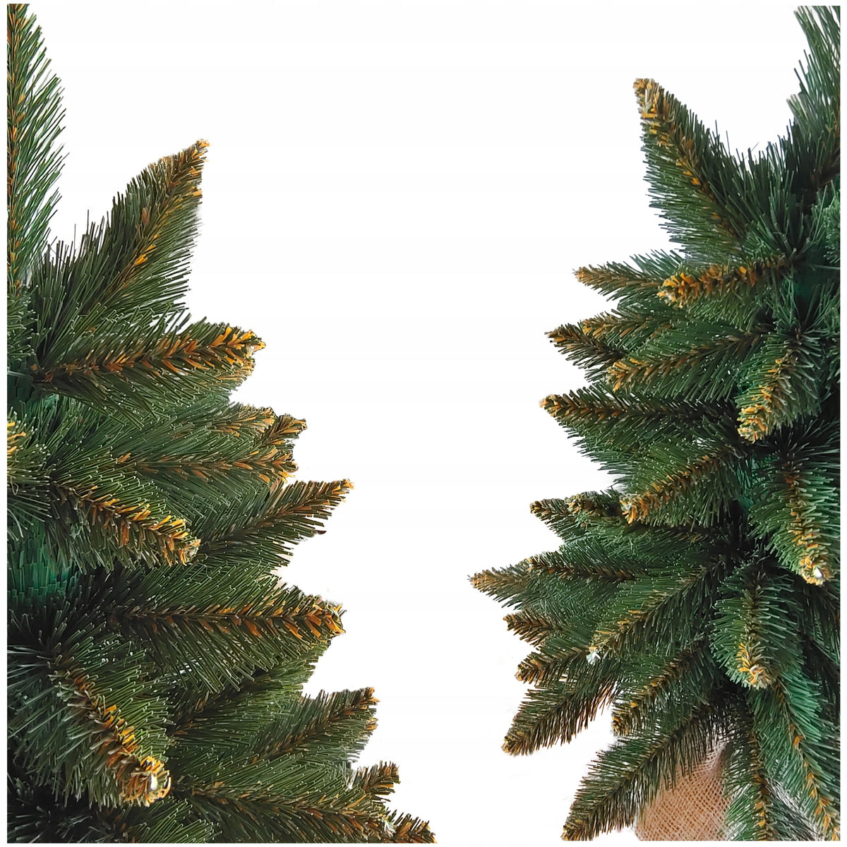 Small Christmas tree artificial SPRUCE NATURAL PREMIUM 60cm jute stand SET Manufacturer code 60CM-SWIERK-NATURALNY