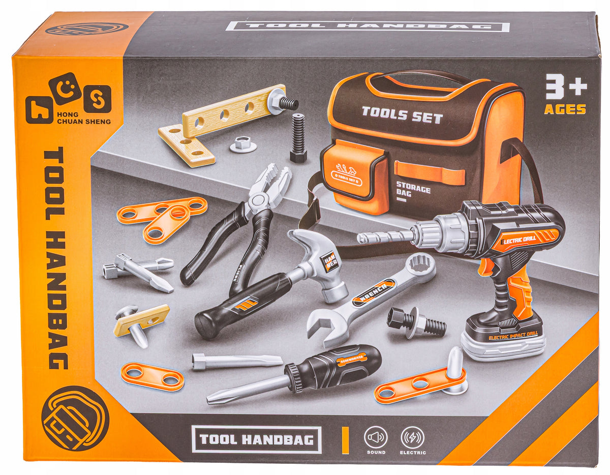 Small DIY Tool Bag TOOLS Screwdriver DRILL Wrench Packaging status original
