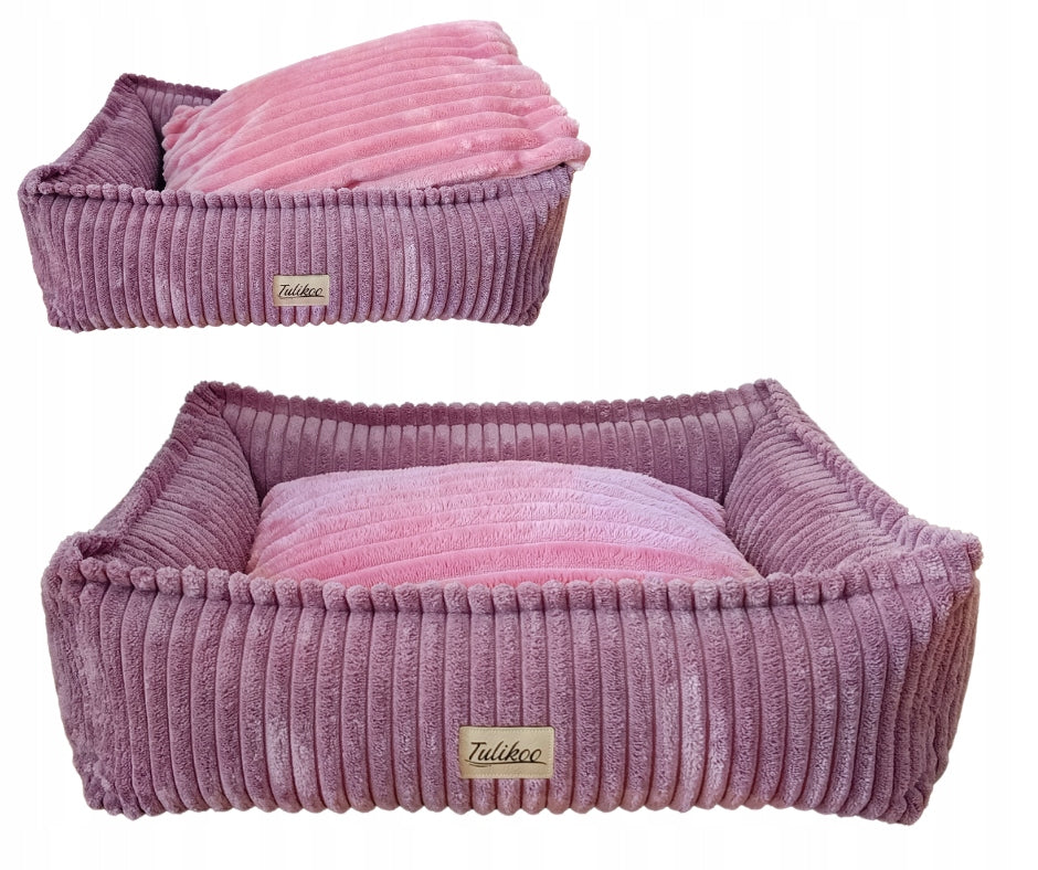 Small Dog Bed Miniatures XS Corduroy York Chihuahua Pink