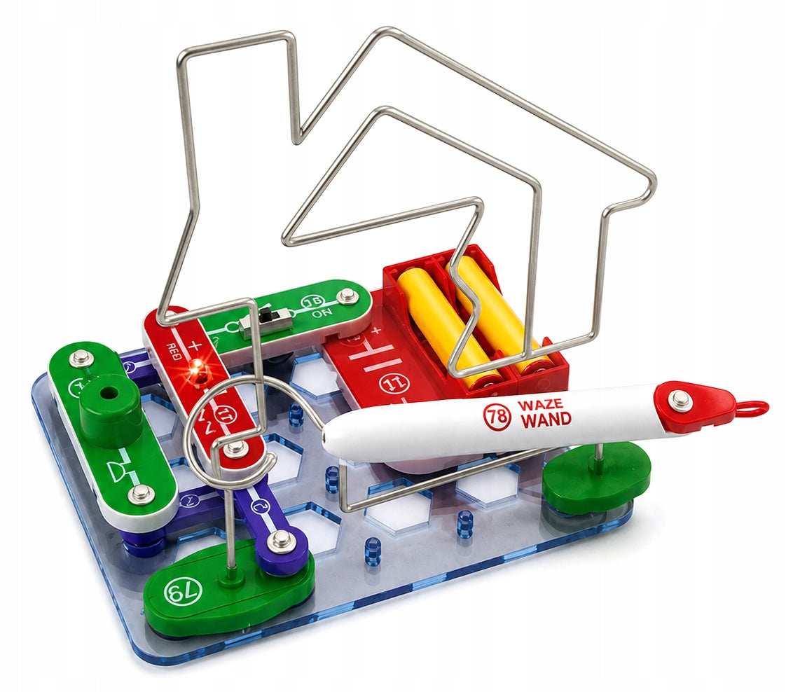 Small Electrician Science Kit Electrical Circuits DIY Labyrinth Game Labyrinth Packaging status original