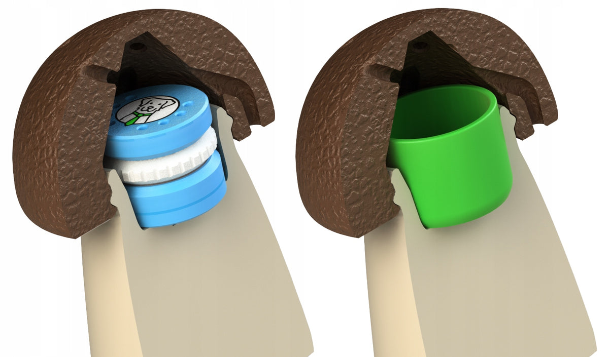 Small Nosework Training Fragrance Mushroom - Size S Manufacturer code Fluo Dog, fluo-grzybek-s