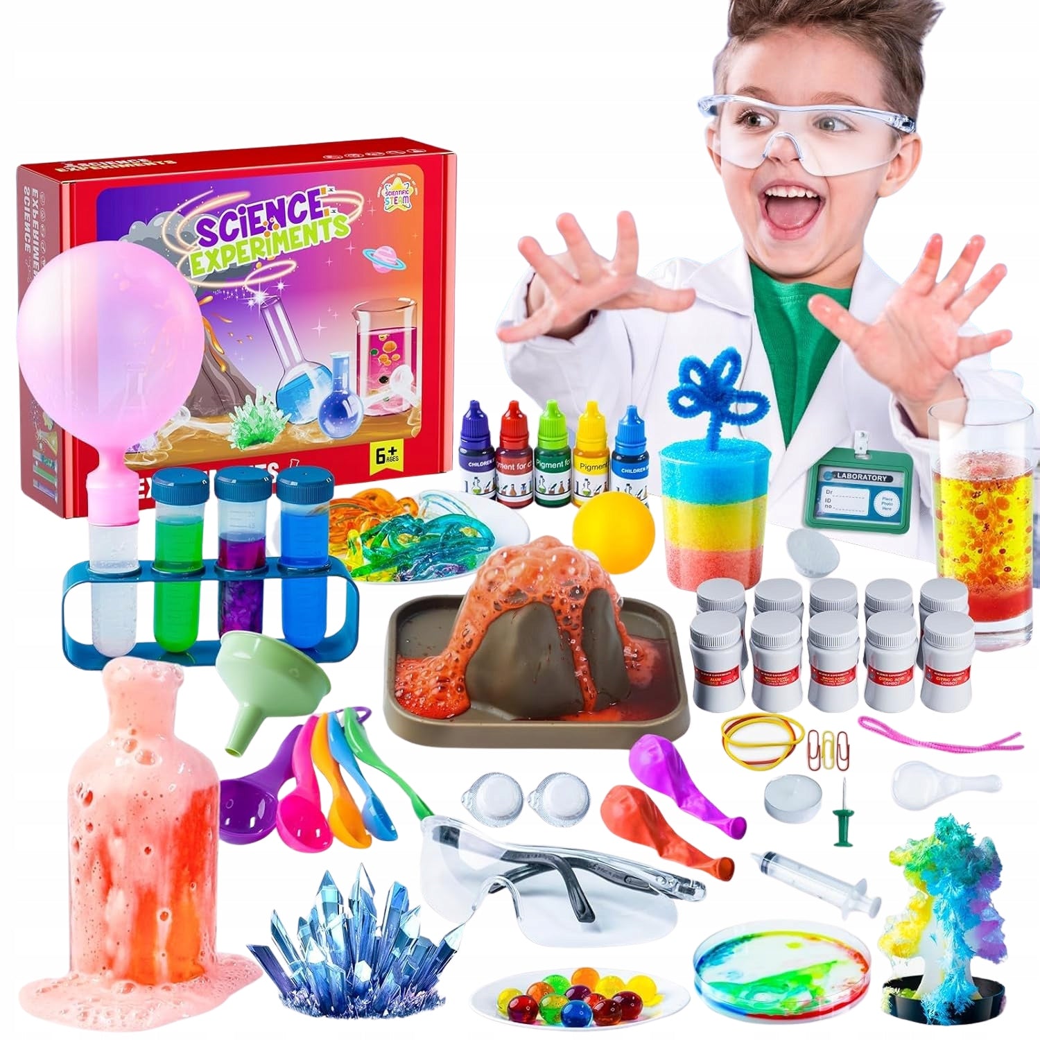 Small Scientist STEM Laboratory Kit Chemical Experiments Children