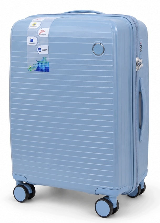Small cabin suitcase 37L Gravitt 097 polypropylene 4 wheels combination lock