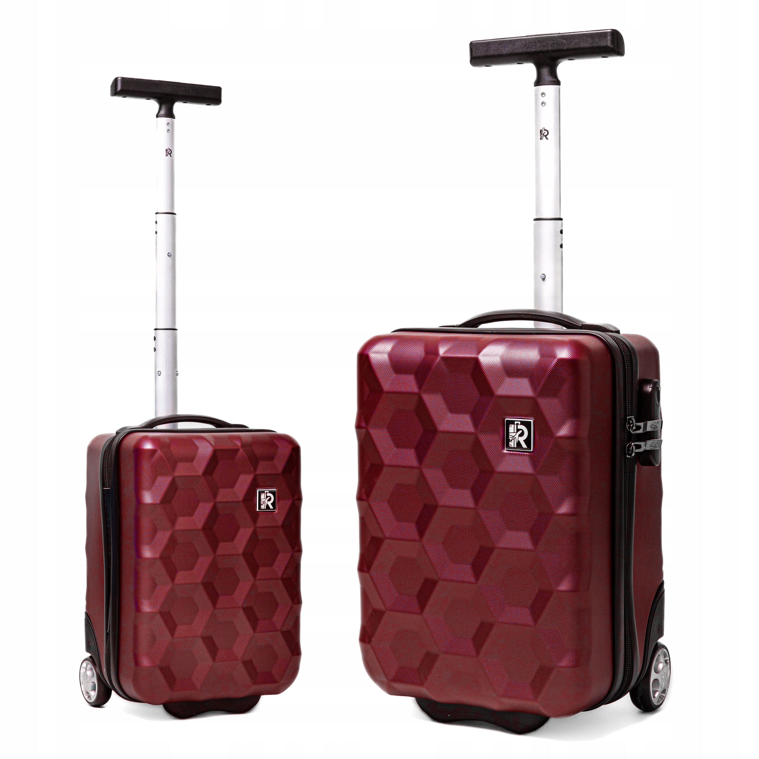 Small cabin suitcase carry-on luggage for Ryanair Wizzair aircraft Width (longer edge) 25 cm