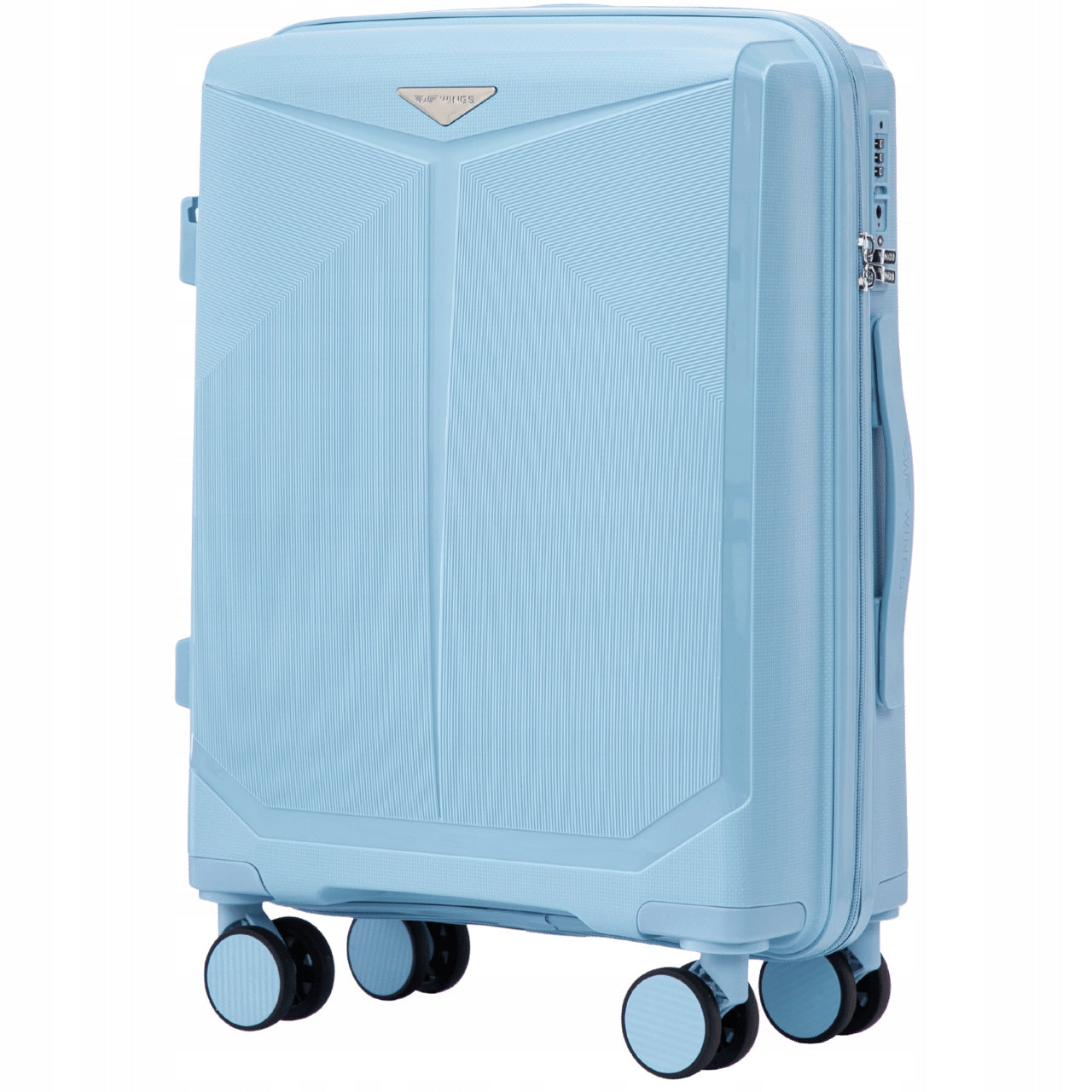Small cabin suitcase for aircraft 55x40x20 cm handheld hard WINGS EAN (GTIN) 5906501817909