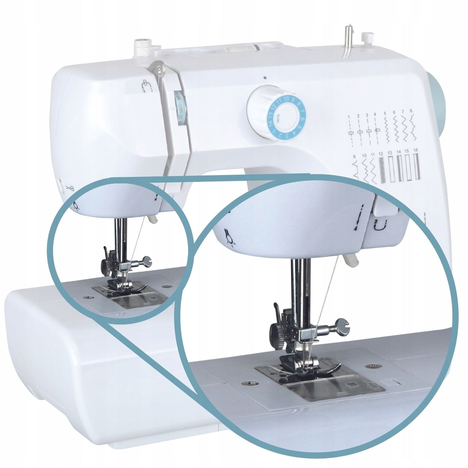 Small sewing machine for children Everyday 16 programs+ADDITIONAL ACCESSORIES Model Everyday