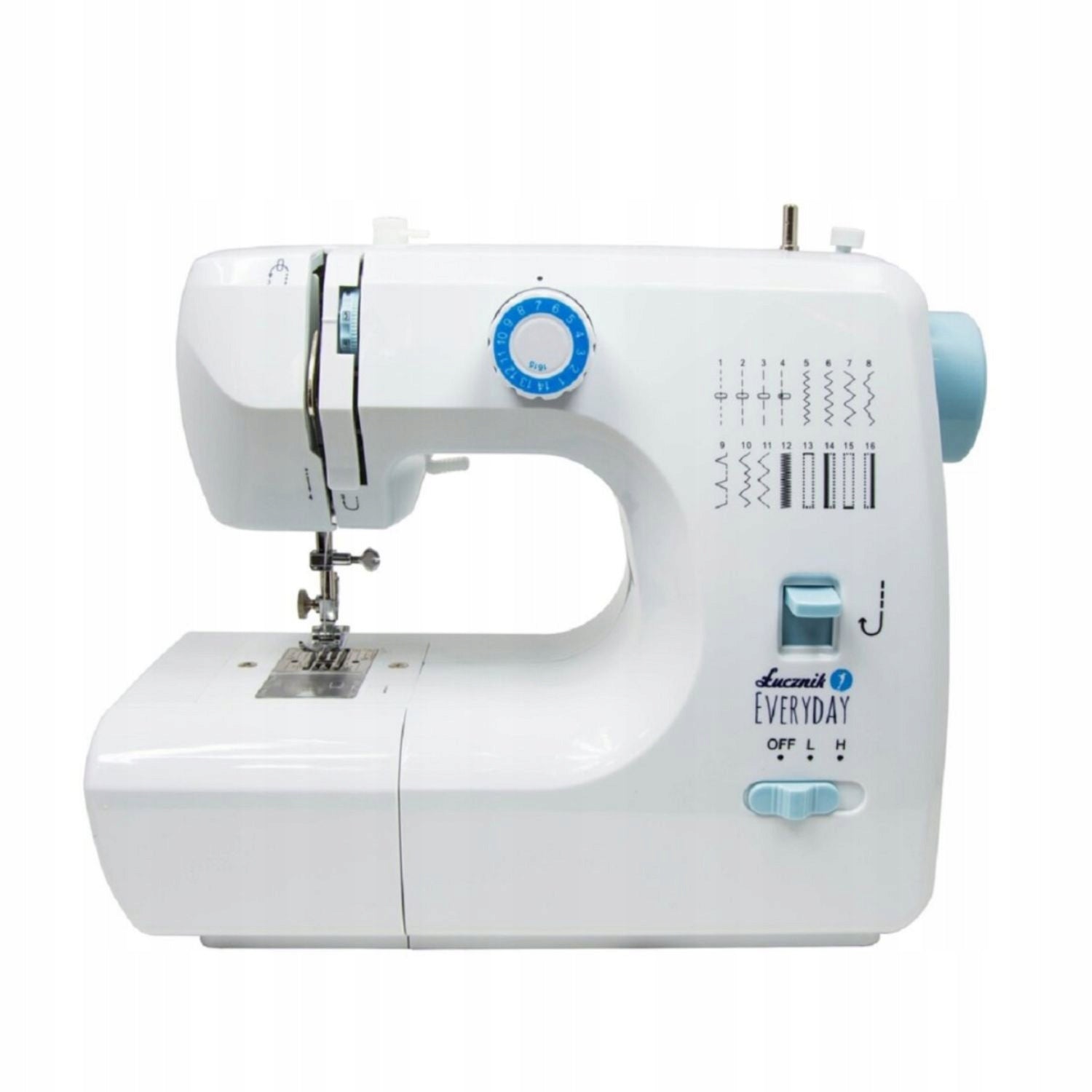 Small sewing machine for children Everyday 16 programs+ADDITIONAL ACCESSORIES Packaging status original