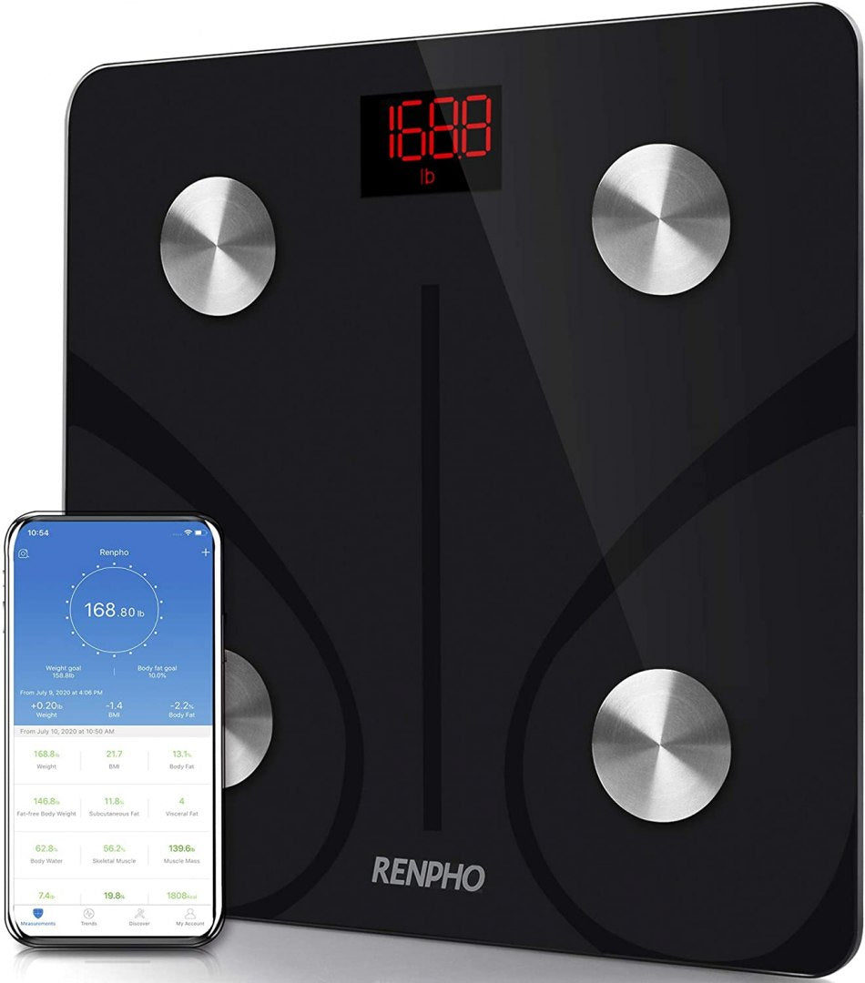Smart Bathroom Scale Renpho ESCS20M Black