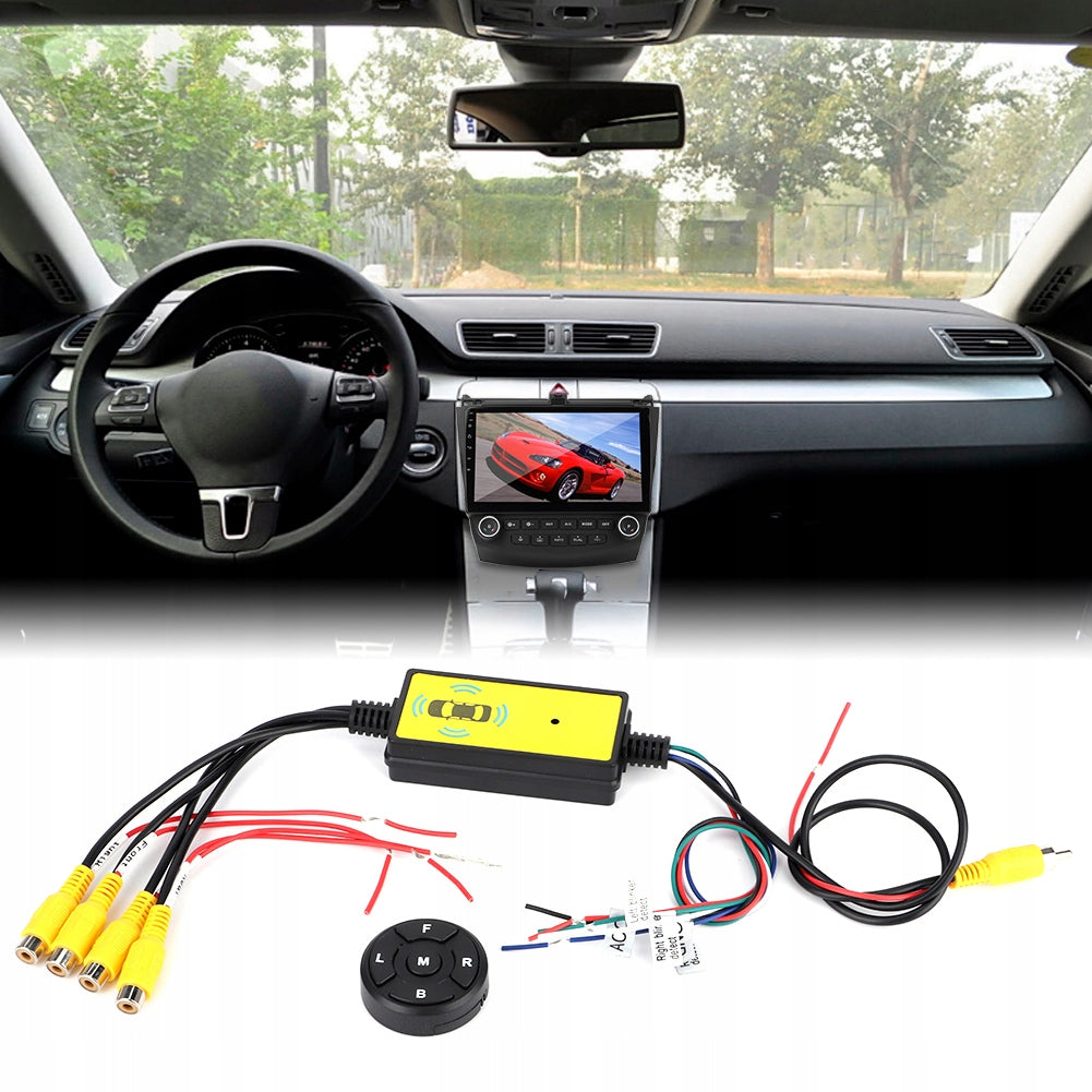 Smart Car Video Converter 4 Input 1 Switch Manufacturer code Victool1610200022111