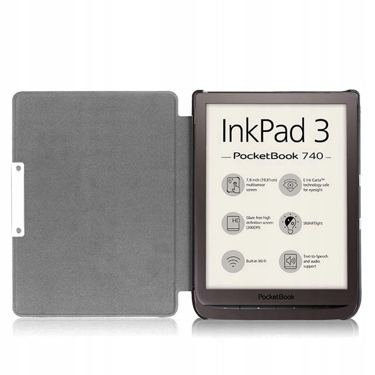 Smart Case for Pocketbook Inkpad 741 / 3/ 3 Pro Case Magnet Sleeping Brand Strado