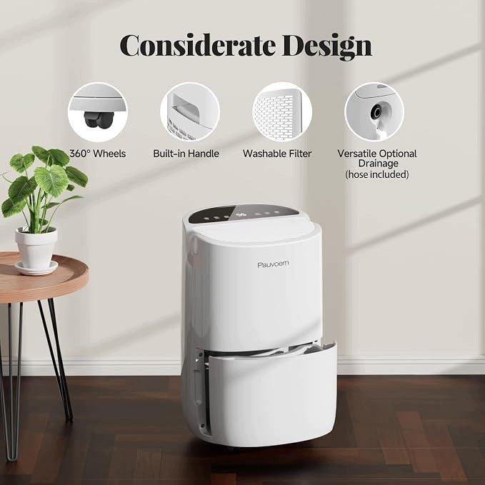 Smart Dehumidifier for Home and Basement, 37 dB, Ultra Quiet Manufacturer code 161325