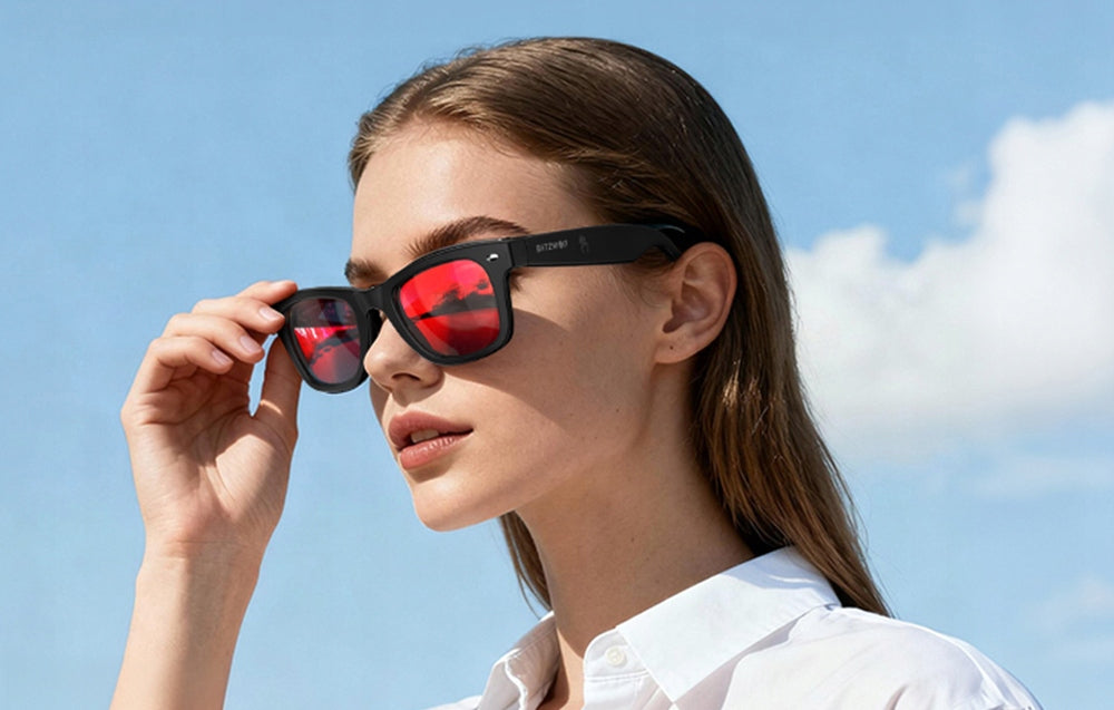 Smart Glasses AI BlitzWolf Sunglasses Bluetooth UV Translation Manufacturer code BW-AG1 Sun
