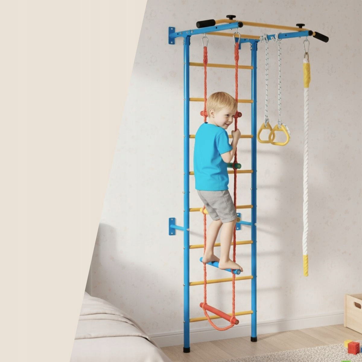 Smart Gymnastics Ladder - Blue Model Smart