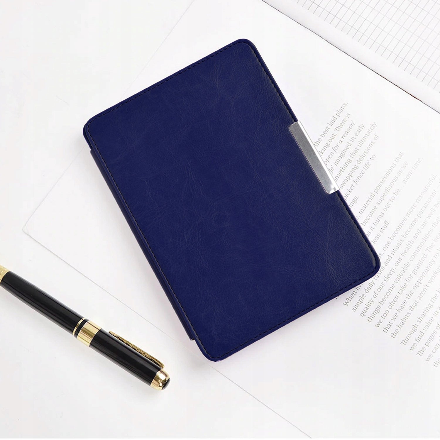 Smart Leather Case for Kindle Paperwhite 1 2 3 Wake Up Sleeping Case Packaging status original