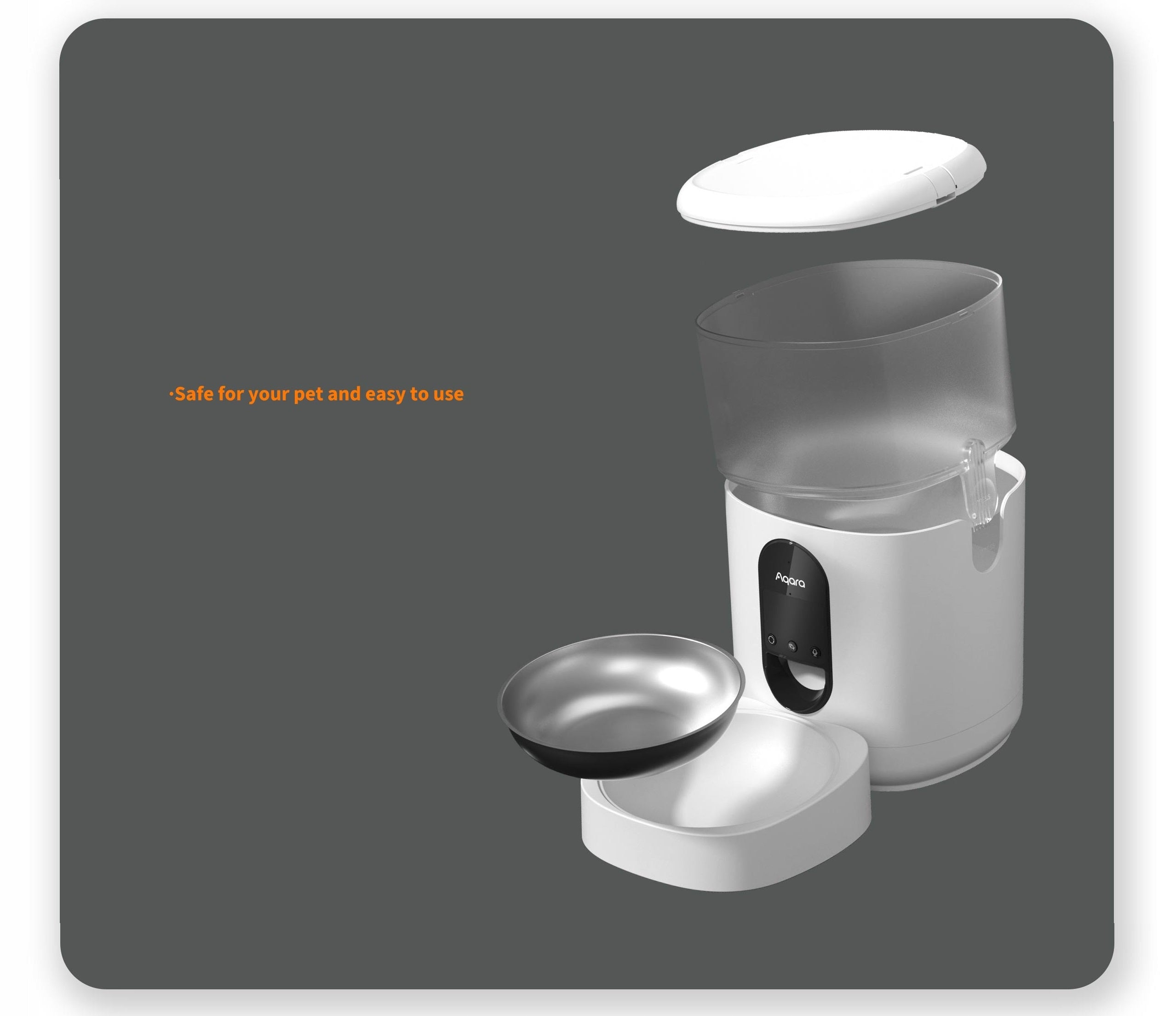 Smart Pet Feeder Aqara Smart Pet Feeder C1 Zigbee 3.0 4 L Manufacturer code PETC1-M01