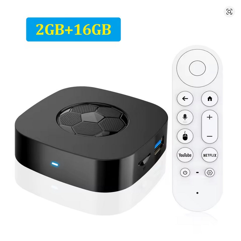 Smart TV Attachments Android 16 Google Assistant Voice 4K UHD 8GB 128GB