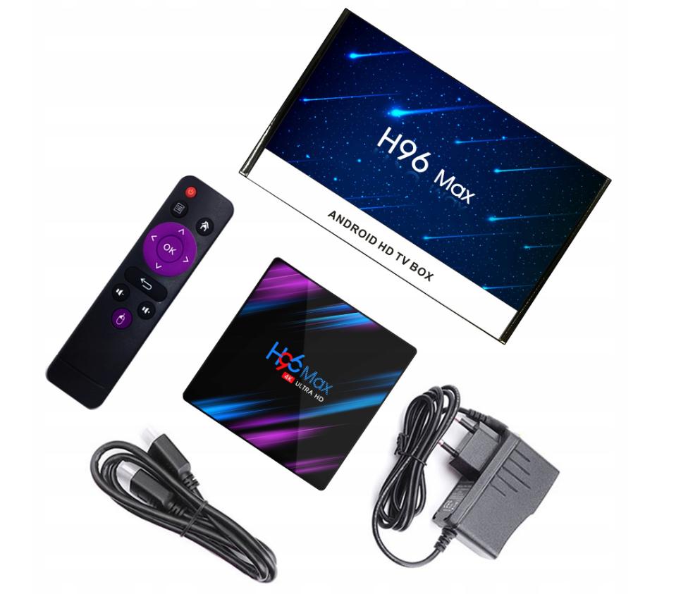 Smart TV BOX H96 MAX ULTRA HD 4K 4 64GB ANDROID 11 NETFLIX ATTACHMENT Brand no brand