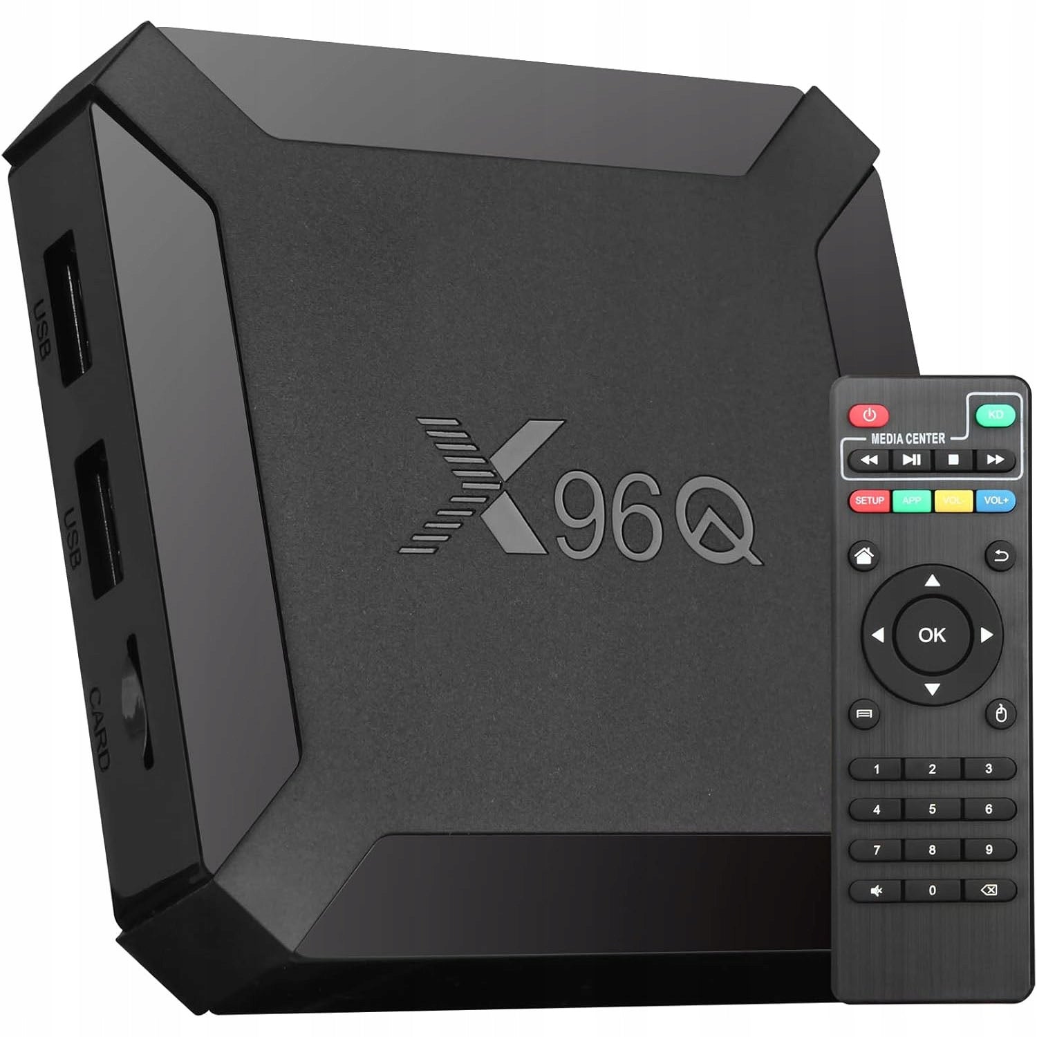 Smart TV Box 3D X96Q 4K Android 10 Quad-Core 64-bit Multi Processor
