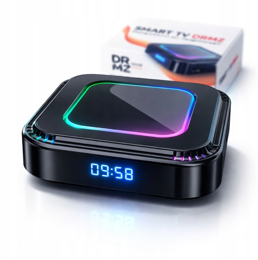 Smart TV Box Android 13 4K 8K WiFi 6 Bluetooth 5 Media Streaming