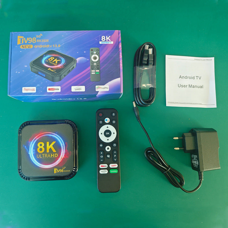 Smart TV Box Android 13 8K WiFi 6 Bluetooth 2/16GB Media Player Brand no brand
