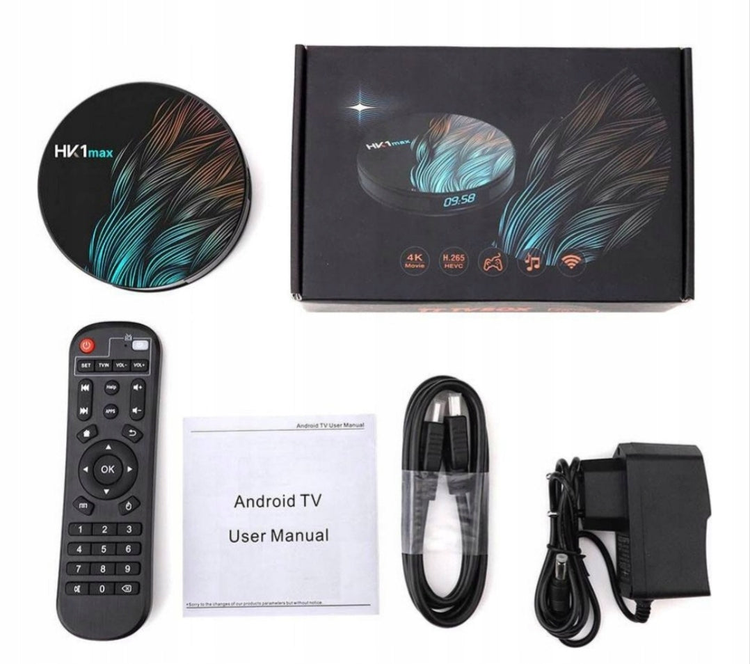 Smart TV Box HK1 MAX 4/64 GB Media player Promotion Manufacturer code 43827652895