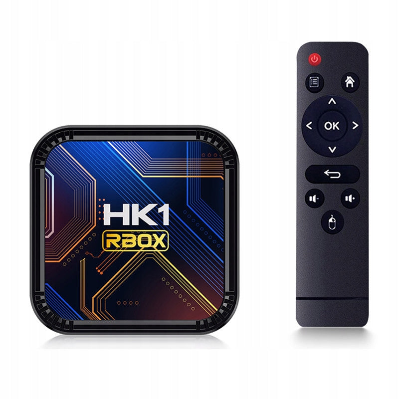 Smart TV Box HK1 RBOX Android 13 4GB RAM/64GB Storage Dual WiFi