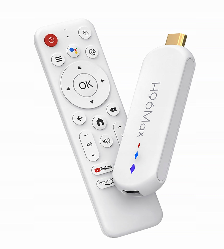 Smart TV Media Player Android 14 Stick WiFi Netflix 2/16GB H96