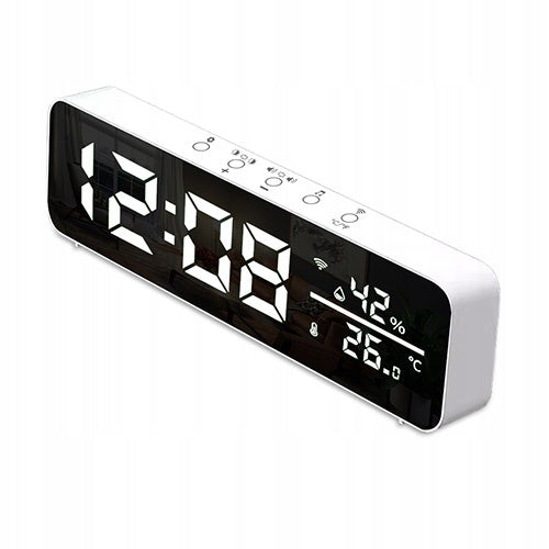 Smart clock with built-in Tuya temperature and humidity sensor Manufacturer code SB1276