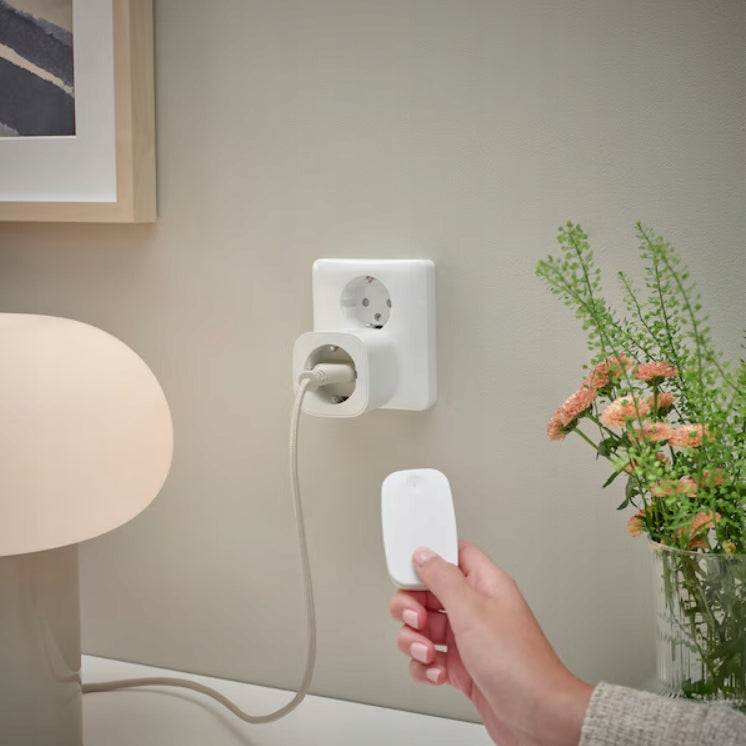 Smart socket Schuko F plug remote control switch Smart IKEA TRETAKT Packaging status original