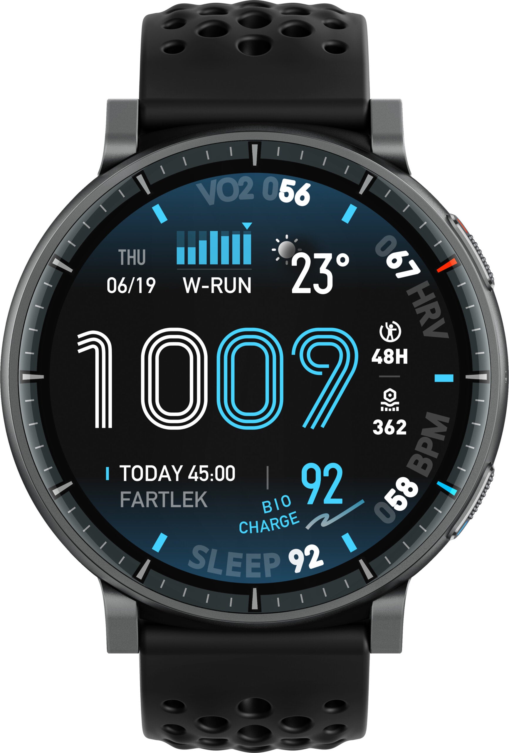 Smartwatch AMAZFIT Active Max Black Strap material synthetic material