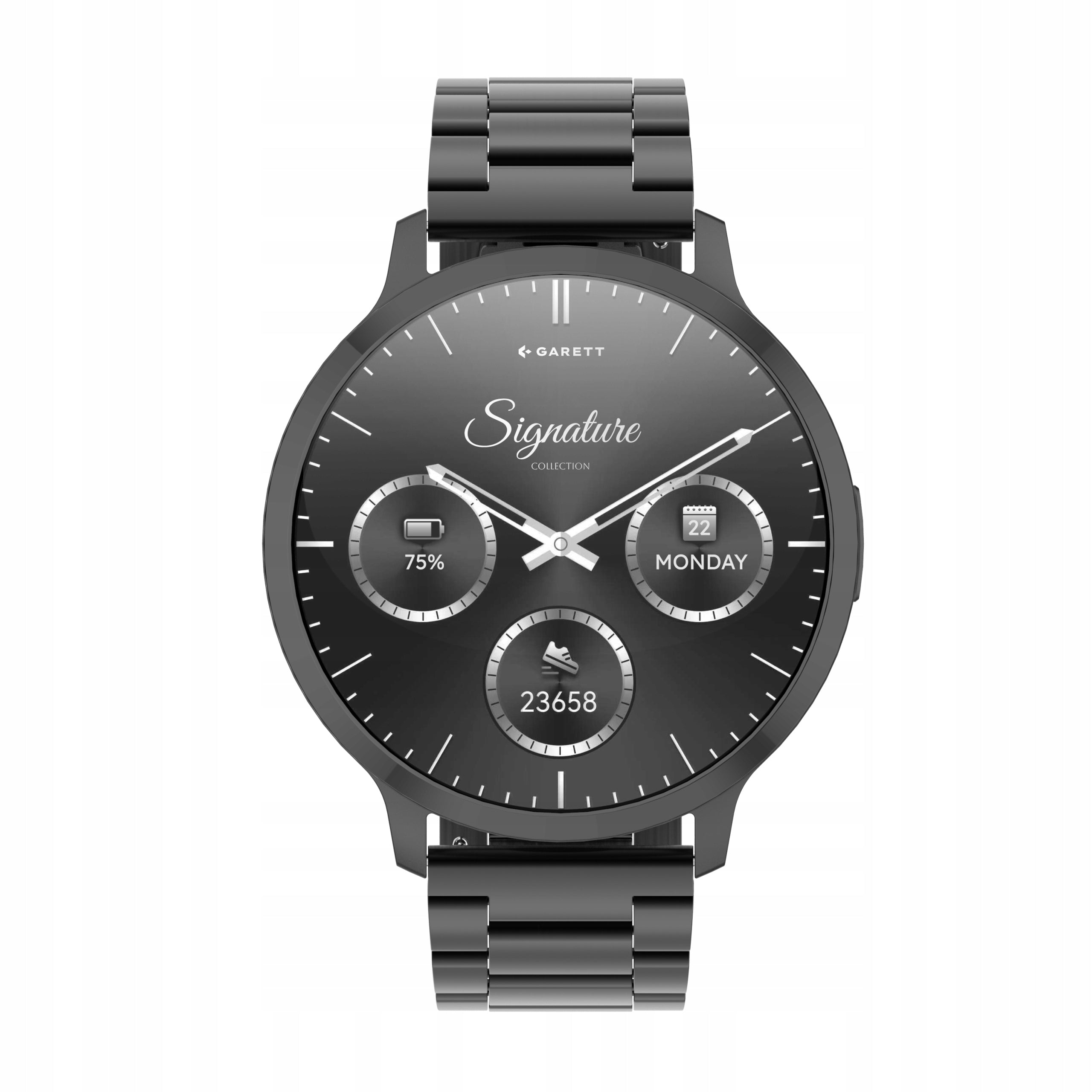 Smartwatch Garett Edge Black Solid AMOLED 1,73" Bluetooth Talk IP68 Manufacturer code 5904238485156