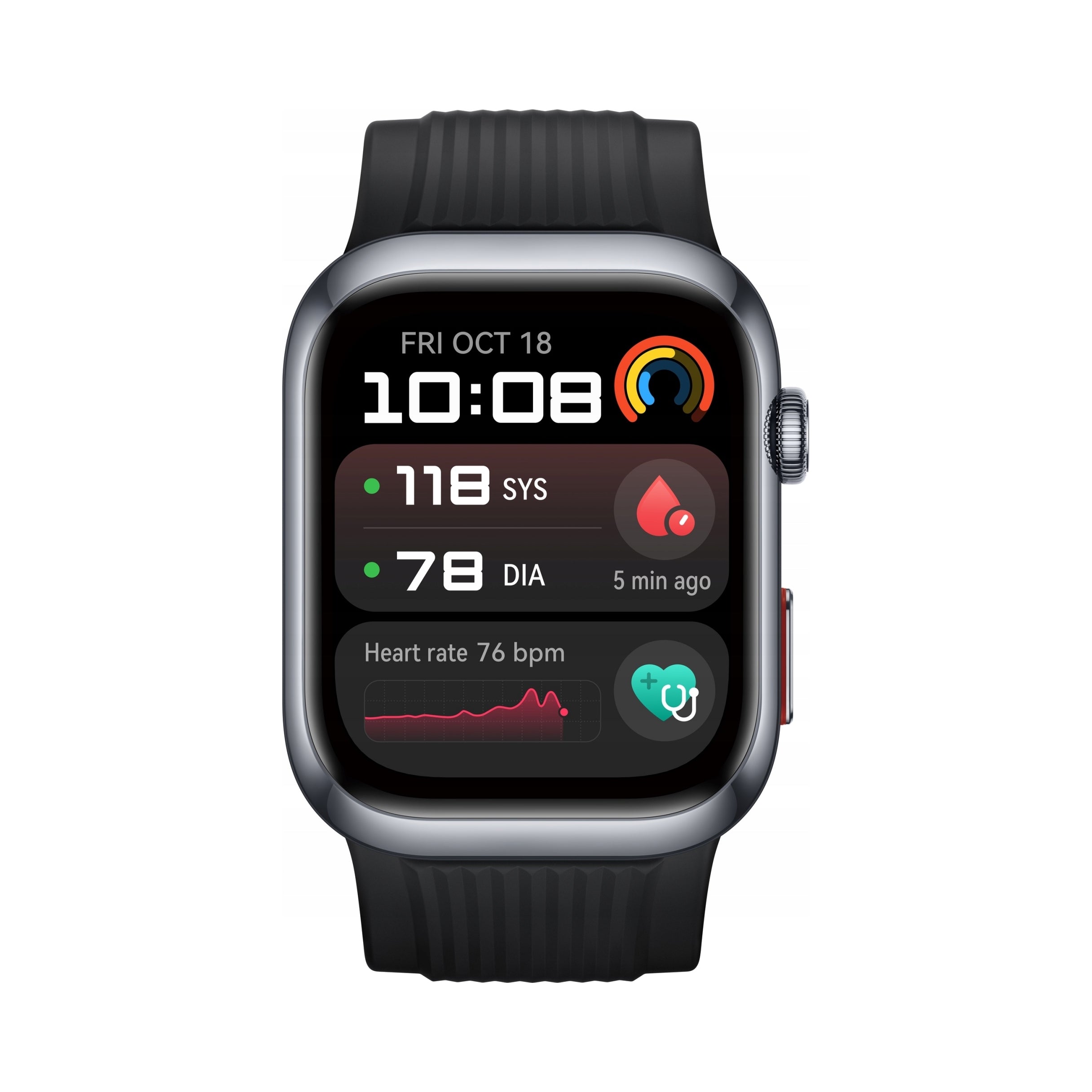 Smartwatch Huawei Watch D2 Black ECG Pressure Measurement SpO2 AMOLED IP6
